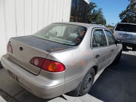 2001 TOYOTA COROLLA CE BEIGE 1.8L AT Z17900